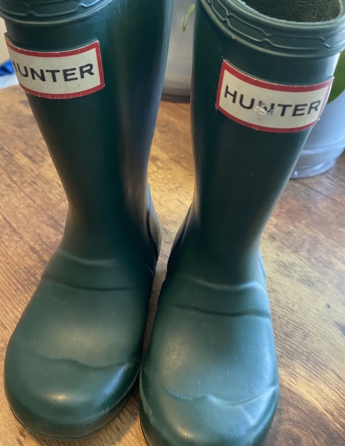 Hunter Toddler Rain Boots Size 8