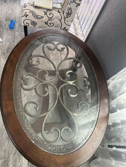 Coffee Table And 2 End Tables