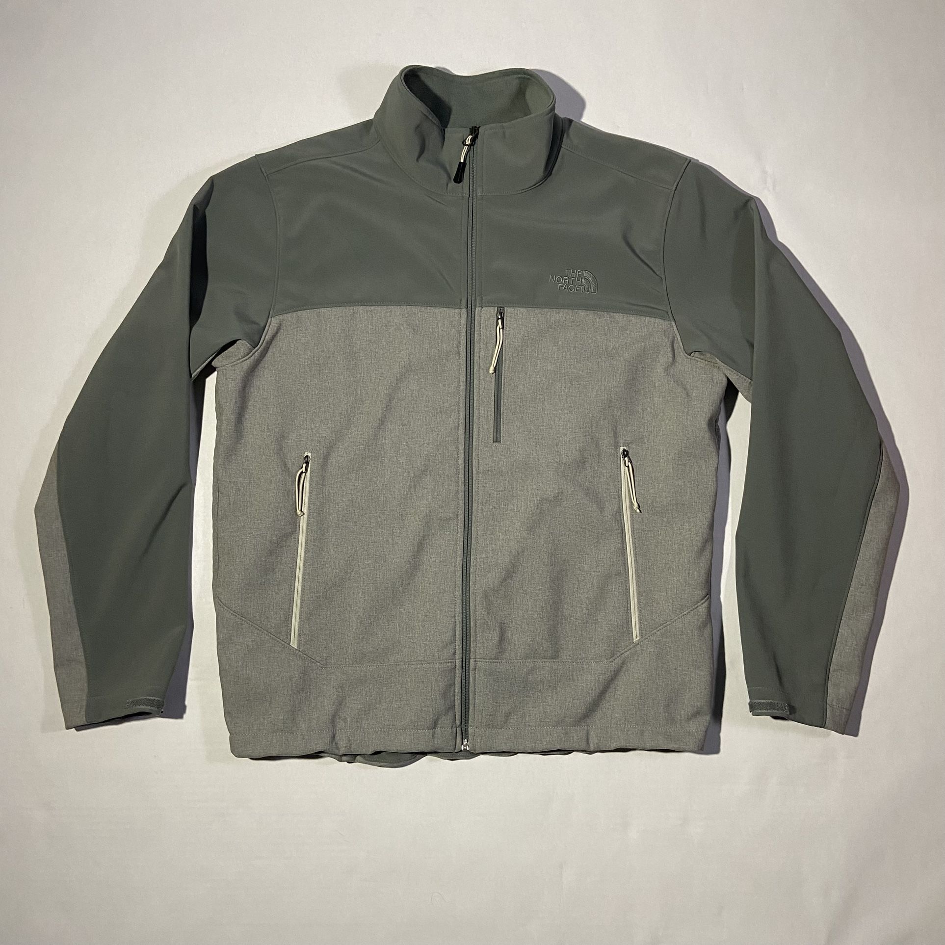 North Face Grey Two Toned Apex Jacket