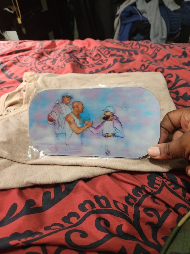 Tobacco Rollin Tray Nipsy B.I.G. And Tupac
