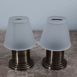 2 Candle holder both $3