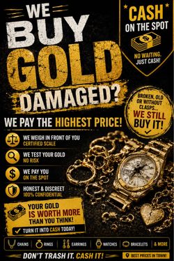 SELL YOUR GOLD 💰 I PAY CASH – CHICAGO