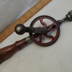 Vintage Mechanical Egg Beater Hand Drill $50