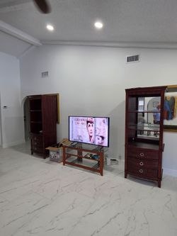 2 matching shelves