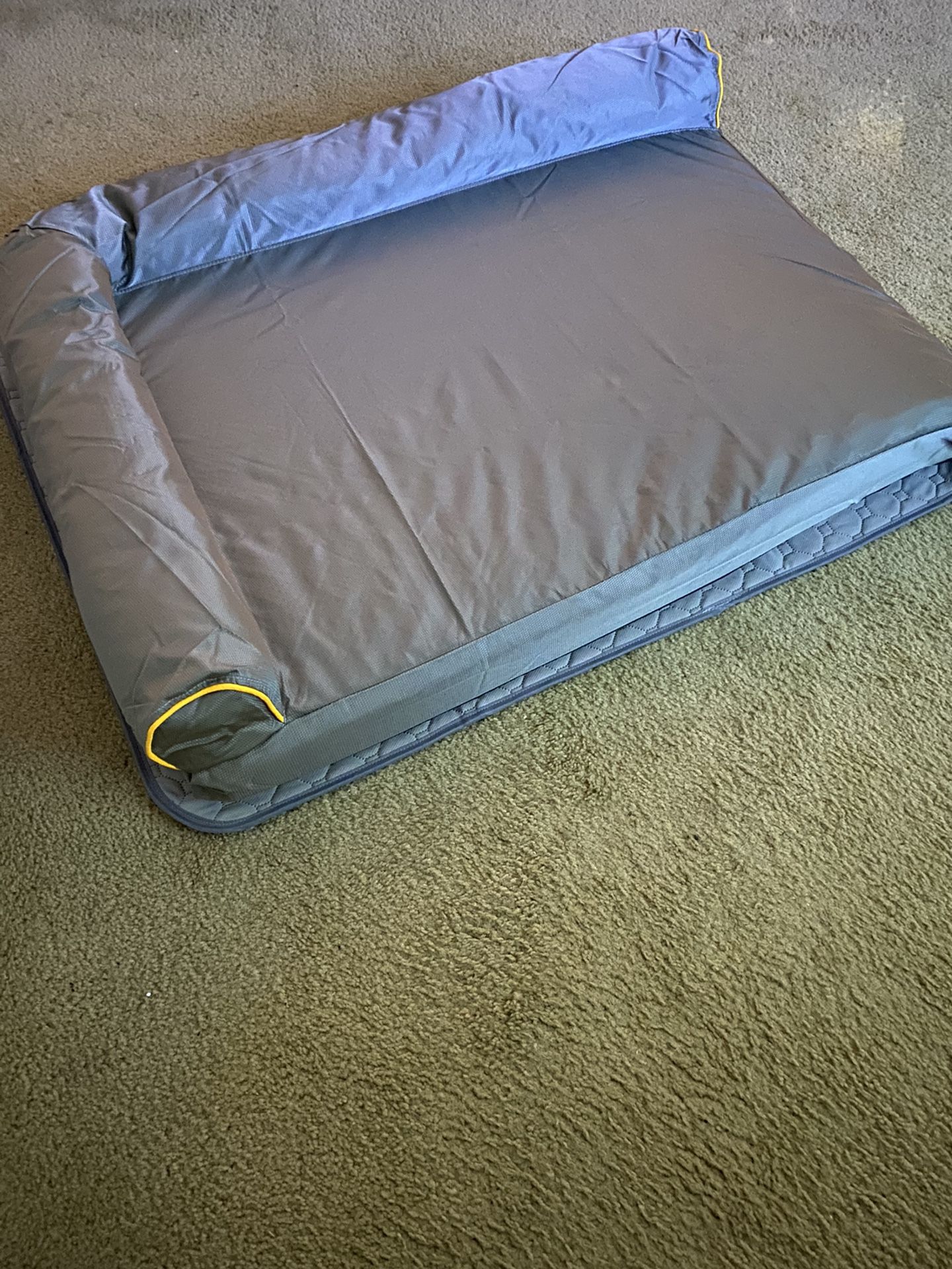 Dog Bed Orthopedic Memory Foam Pet Bed Waterproof Chew Proof Non Slip 