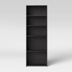 Black Bookshelves