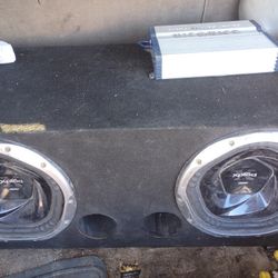 $300 Car System 2 12s Sony Xplod 1300 Watts Eash With A 1200.10 Hifonic Brutus Amp