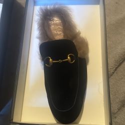 Gucci Suede Loafers 