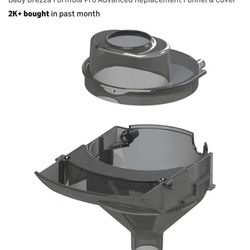 Baby Brezza Formula Pro Advanced Replacement Funnel & Cover