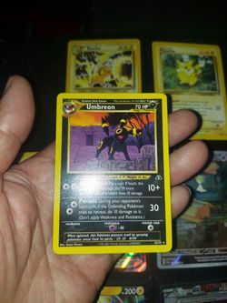 Umbreon Pokémon Card 32/75 Neo Discovery