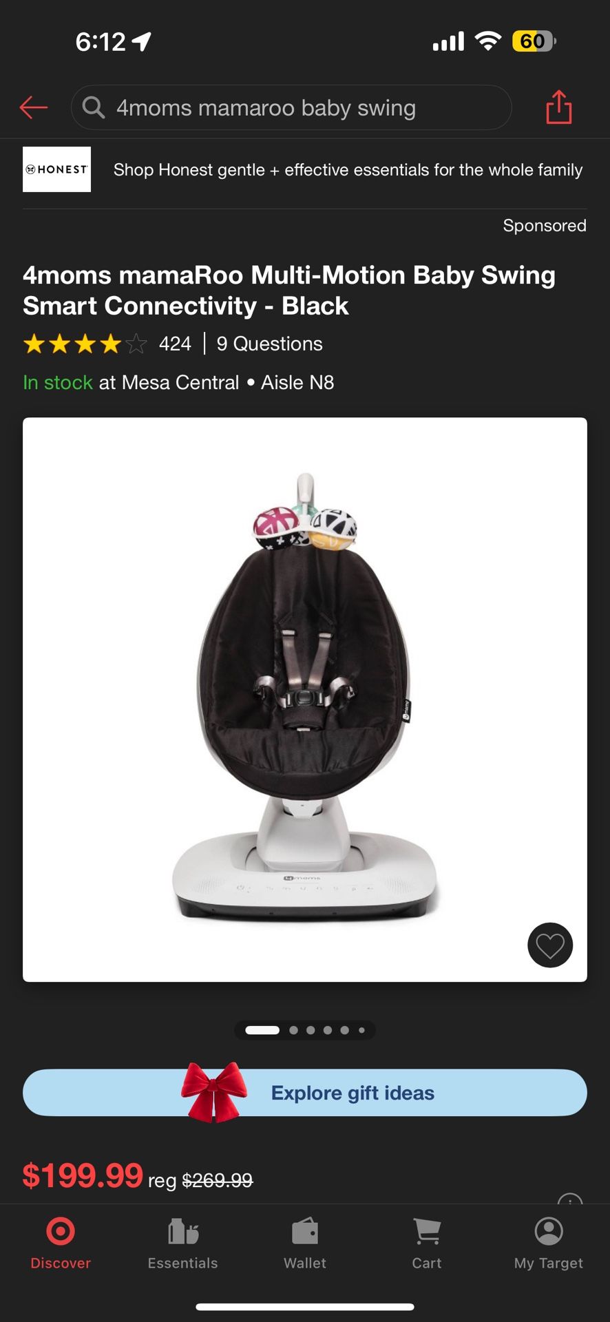 4moms MamaRoo Swing