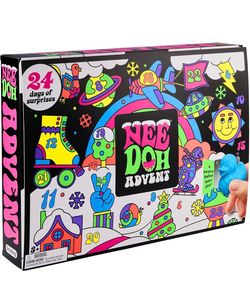 New Schylling NeeDoh Squishmas Advent Calendar (Pack of 1)