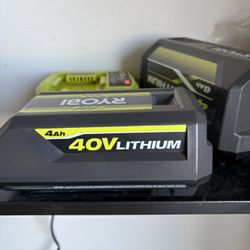 Ryobi  Lithium-Ion 40V Battery