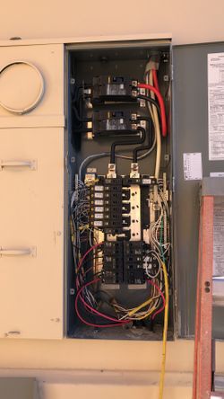 Travajos de electricidad