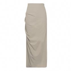 Pleated Pencil Skirt 
