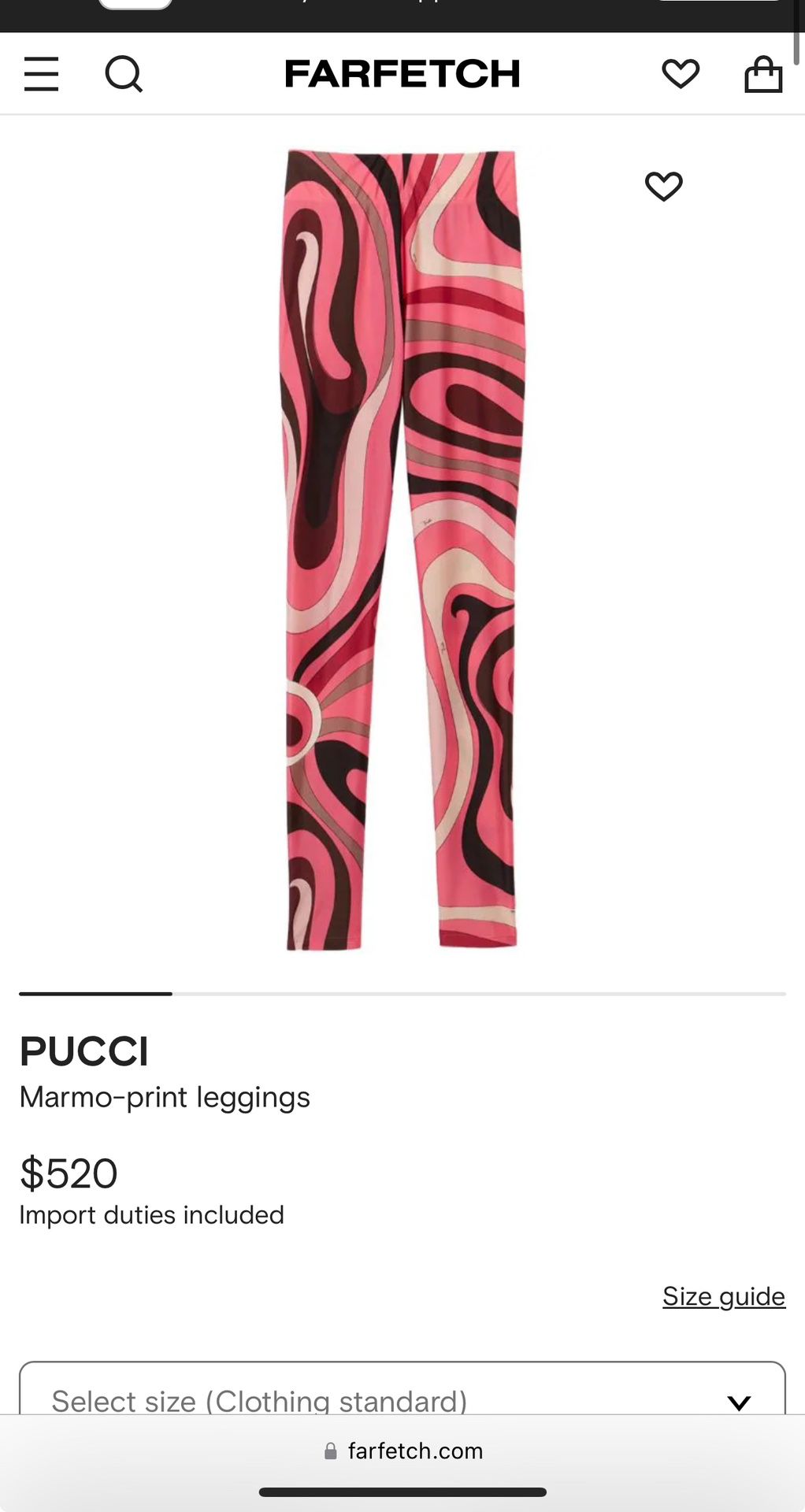 Authentic Pucci Tight Size M