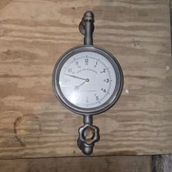 Iron Wall Pipe Clock