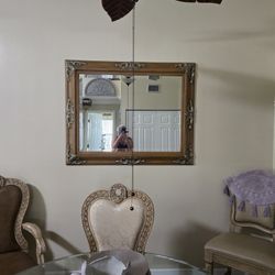 Decorated Wall Mirror
