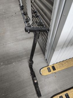 Bike rack hitch for vehicle