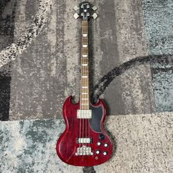 Epiphone Electric Bass Guitar Cherry Red