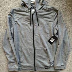 Hurley Men’s Disperse Full Zip Hoodie With Nike Dri-Fit Size XL NWT