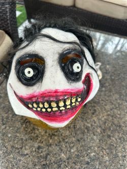 Creepy Clown Halloween Costume Mask