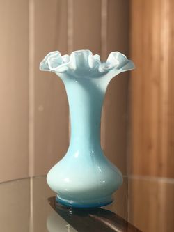 Fluted Glass Vase