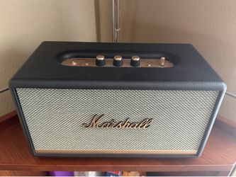 Black Marshall Stanmore II wireless speaker