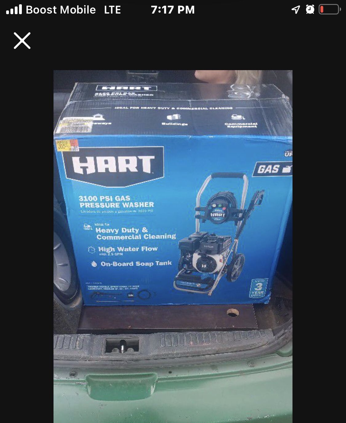 Hart 3100 psi