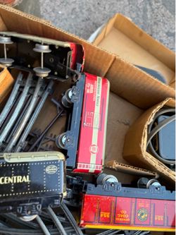 Vintage Marx NYC Train set