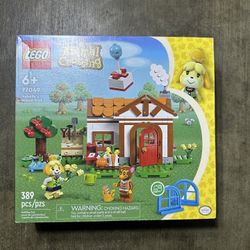 LEGO Animal Crossing Isabelle’s House Visit, Buildable Creative Toy for Kids, Includes Fauna and more Animal Crossing Toy Figures