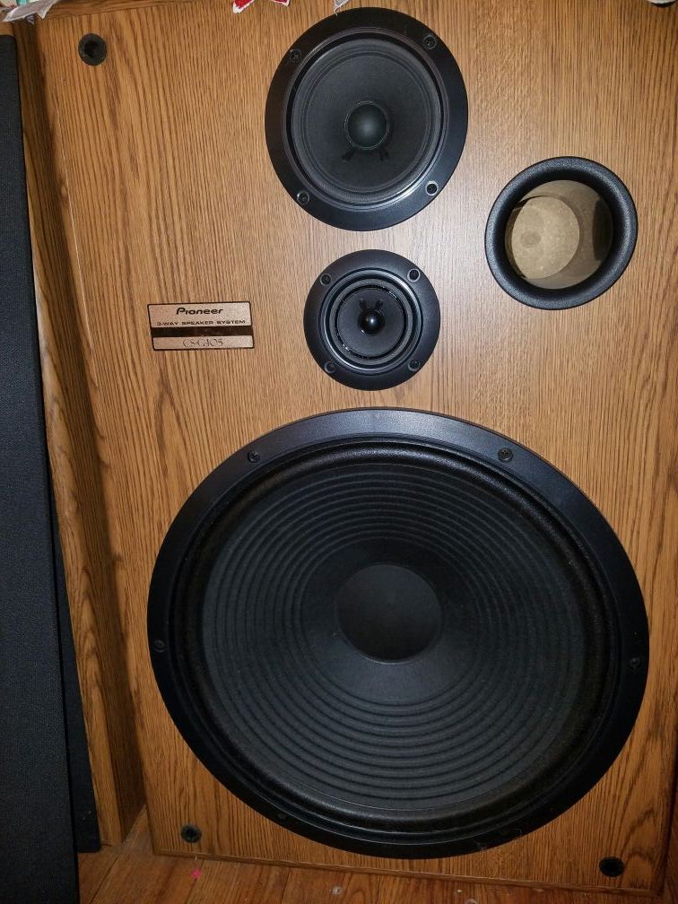 Pioneer cs g405 hot sale speakers