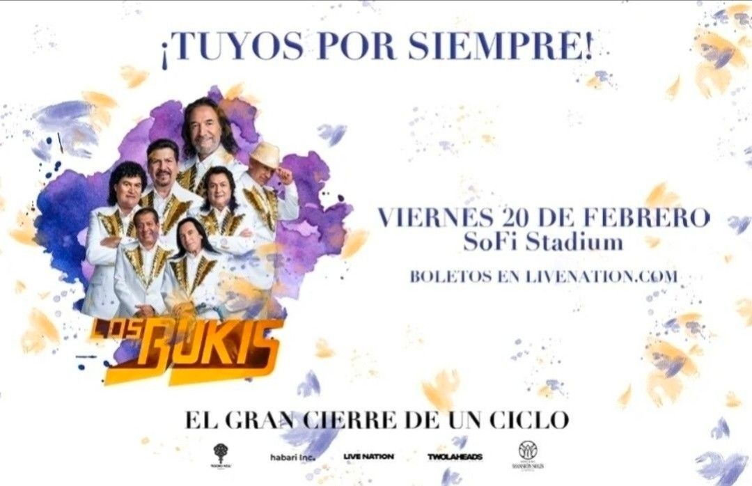 Los Bukis 5th Row From The Stage