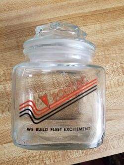Vintage Small Glass Decanter - Pontiac