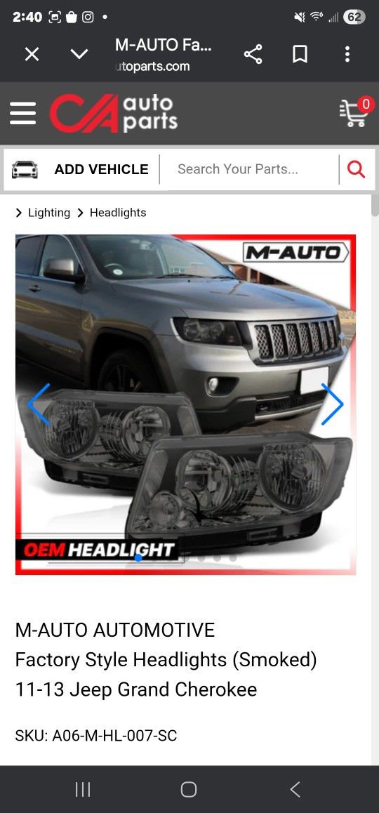 Headlights