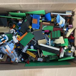 22lb Pounds Bulk Lot Genuine UNSORTED LEGO & non-Lego Bricks Parts Pieces