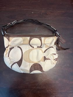 Coach purse/bag “Optic Signature Hobo edition”