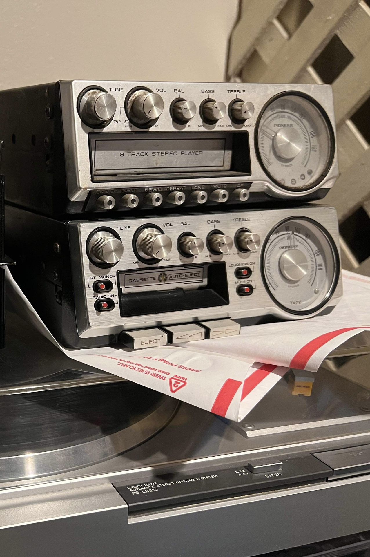 Pioneer Cassette And 8 Track Car Stereos for Sale in Hayward, CA