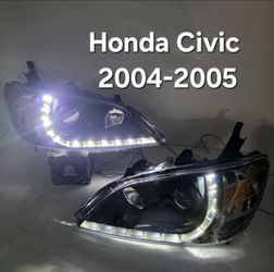 Honda Civic 2004  / 2005 headlights