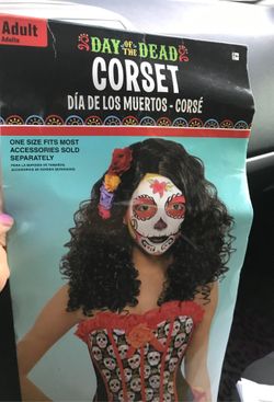 Day of dead corset