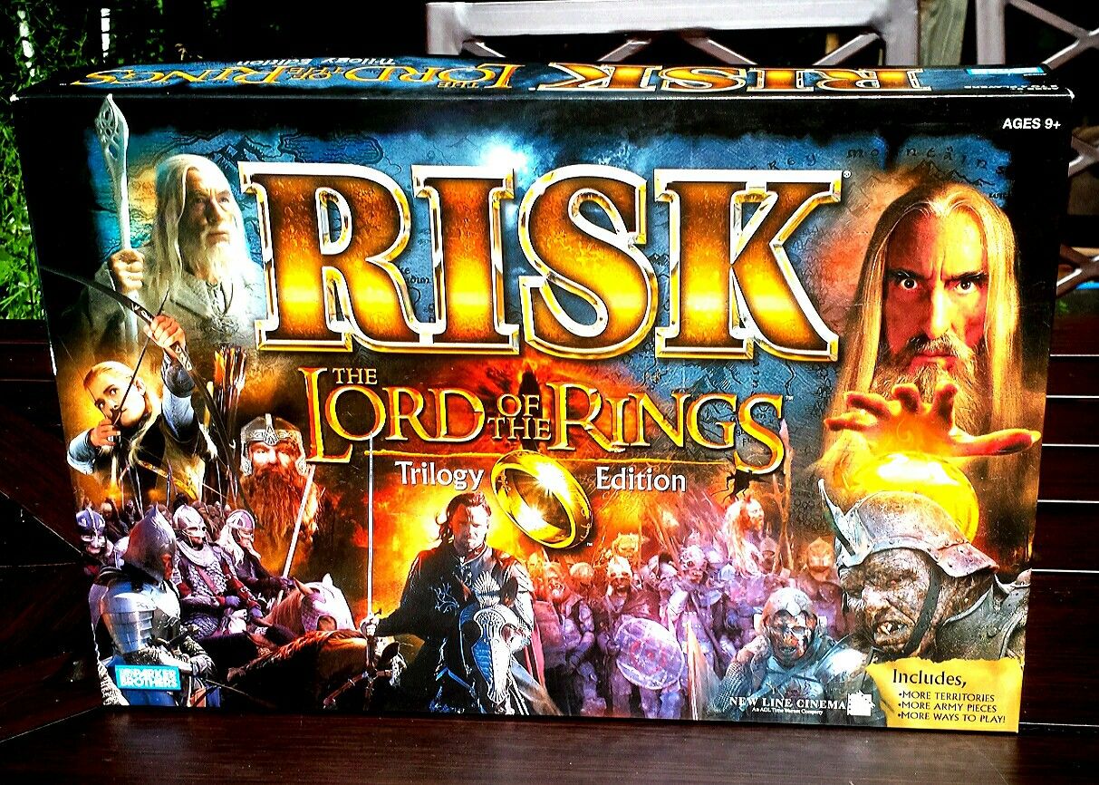 Risk Lord of the Rings Trilogy Edition