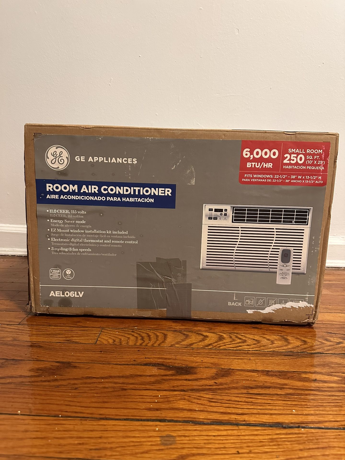GE Window Air Conditioner Unit, 6,000 BTU