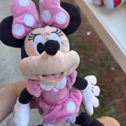 Minnie Mouse plush for girls at age 9