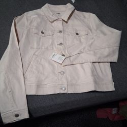 New Beige Women Jacket