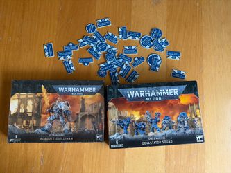 Warhammer 40K Roboute Guilliman & Devastator Squad Boxes