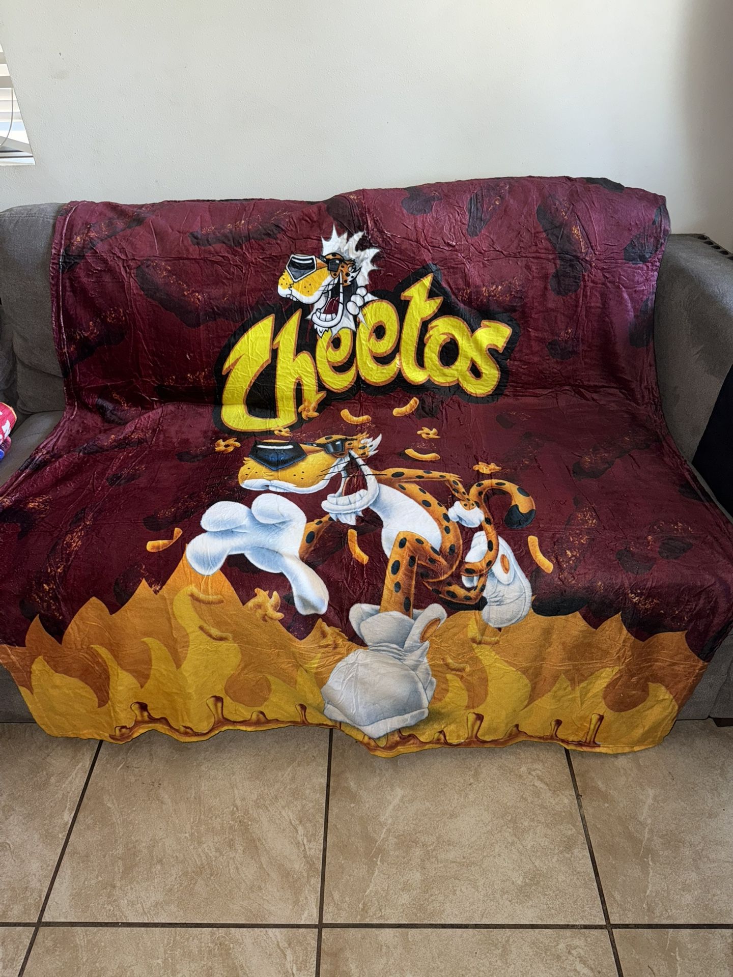 Cheetos Blanket New