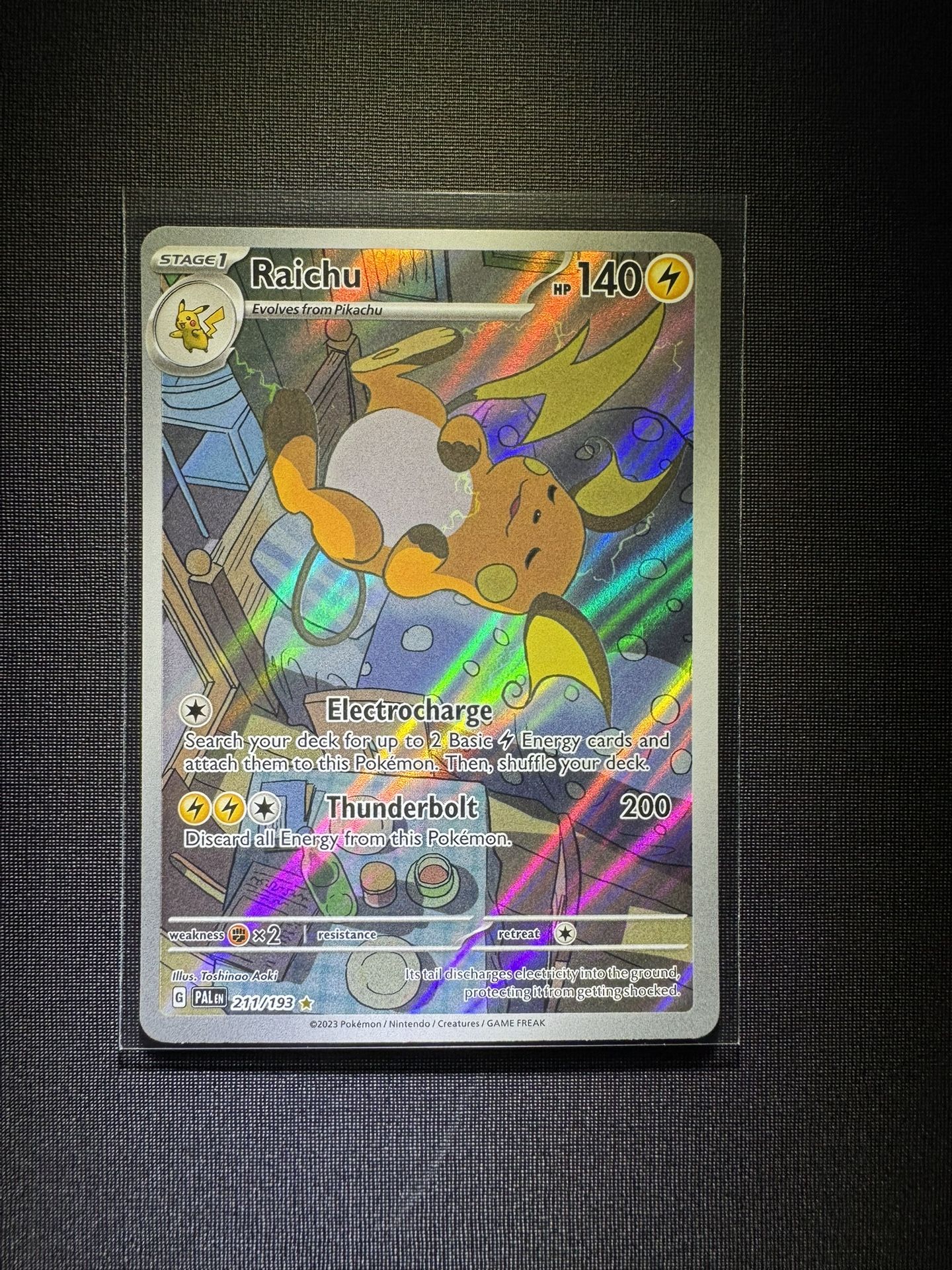 Raichu Pokemon Cards