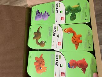 LOYFOR Dinosaur Adventures Air Dry Clay Kit Set Lot