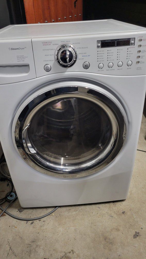 LG HE STEAM ELECTRIC DRYER WORKS GREAT CAN DELIVER 