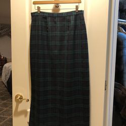 Pencil skirt.  100% pure wool.  